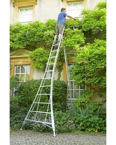 Professional Three adjustable leg Platform Tripod Ladder model HMT 420.P