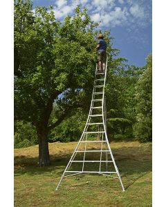 Professional Three adjustable leg Platform Tripod Ladder model HMT 480.P