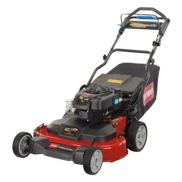 Toro Timemaster 4 wheeled  power driven 76cm professional mower (Code 21810)