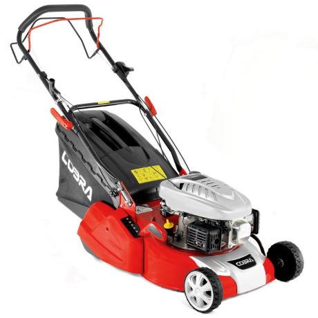 Cobra RM40SPC 40cm rear roller Lawnmower powered by a Cobra DG350 OHV engine