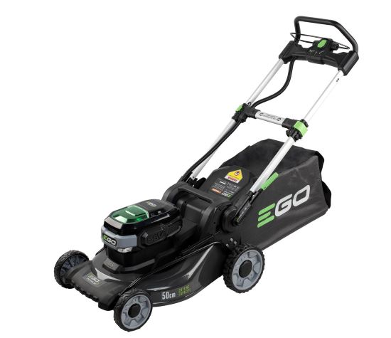 EGO LM2021ESP 4 wheeled 50cm Automatic variable speed 56v ARC Lithium battery mower (kit) includes rapid charger and 5Ah battery