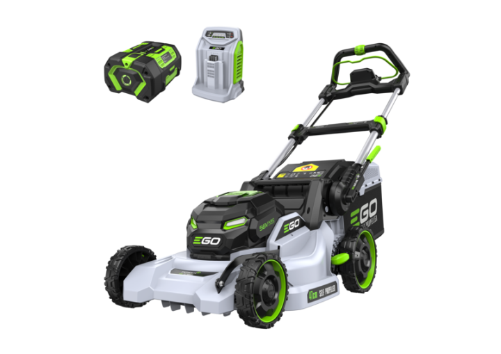 EGO LM1914E-SP 4 wheeled 47cm self propelled 56v ARC Lithium battery mower (kit) includes rapid charger and 6Ah battery