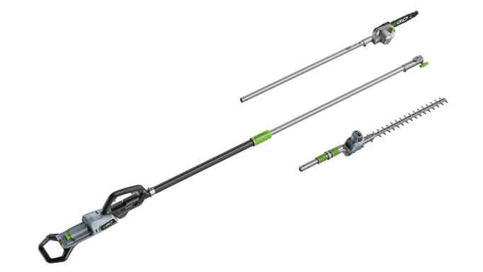 EGO PPX1000 Telescopic pole system 56v Pole Pruner PSX2500/Hedge trimmer PTX5100 ( battery and charger available at an extra cost)