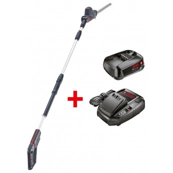 AL-KO Bosch H&G HTA 1845 LRH Cordless 18Volt Li-ion Hedge Trimmer (2.5Ah battery and charger included) AK113964