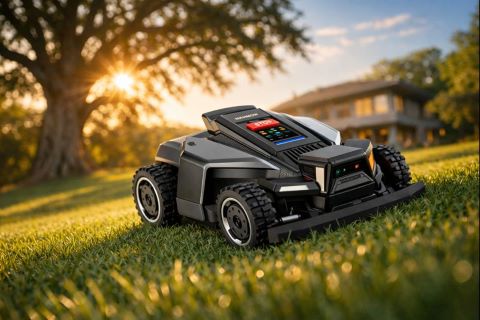 Segway X420 4 wheel drive robotic mower recommended mowing area  2000 m²  (coming mid April)